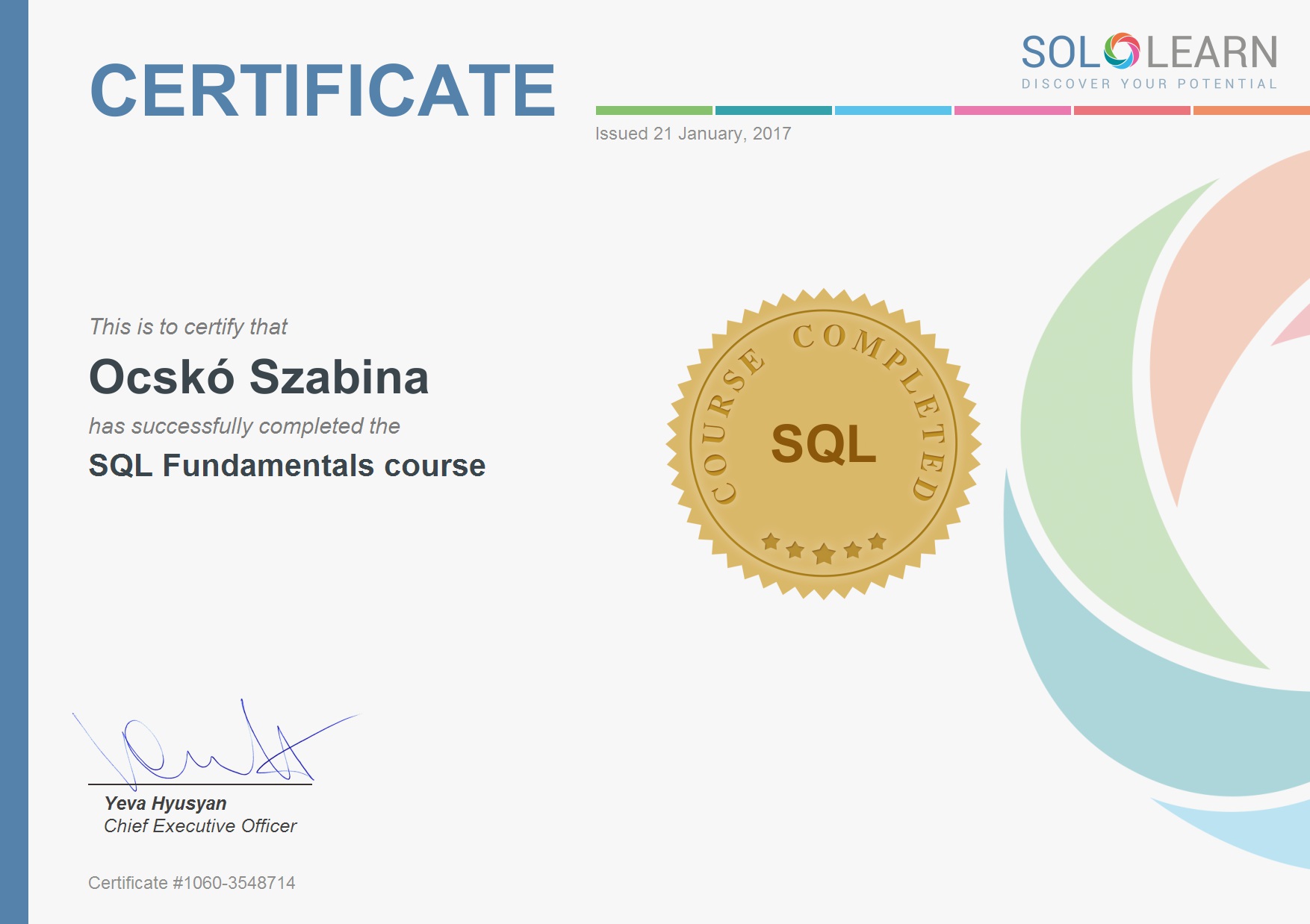 SQL_Certificate
